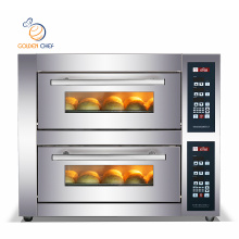 2 deck 6 tray professional baking equipment bakery commercial oven electric pizza oven electric electrical deck oven price